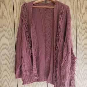 American Eagle Rust Cardigan